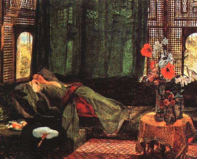 John Frederick Lewis The Siesta oil painting picture